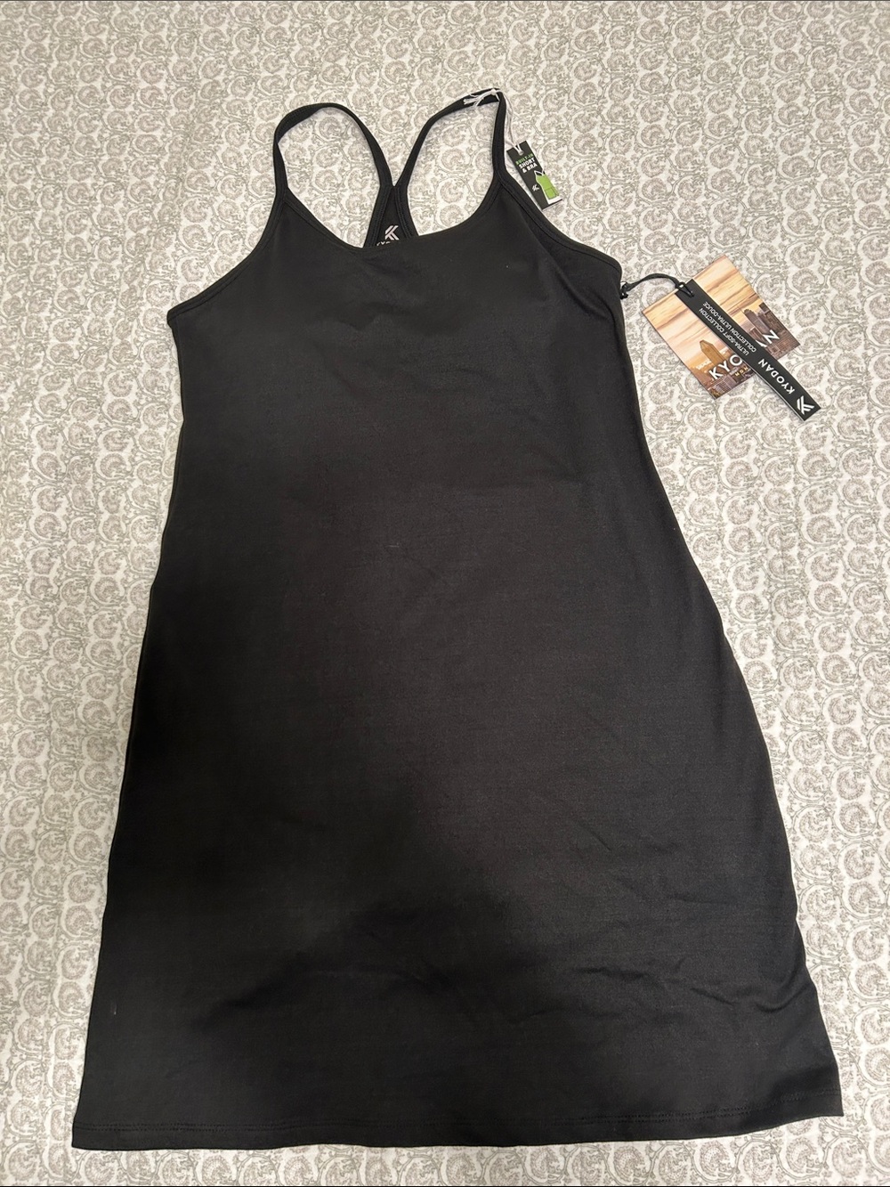 Kyodan Black Racerback Tank Top - Athleisure